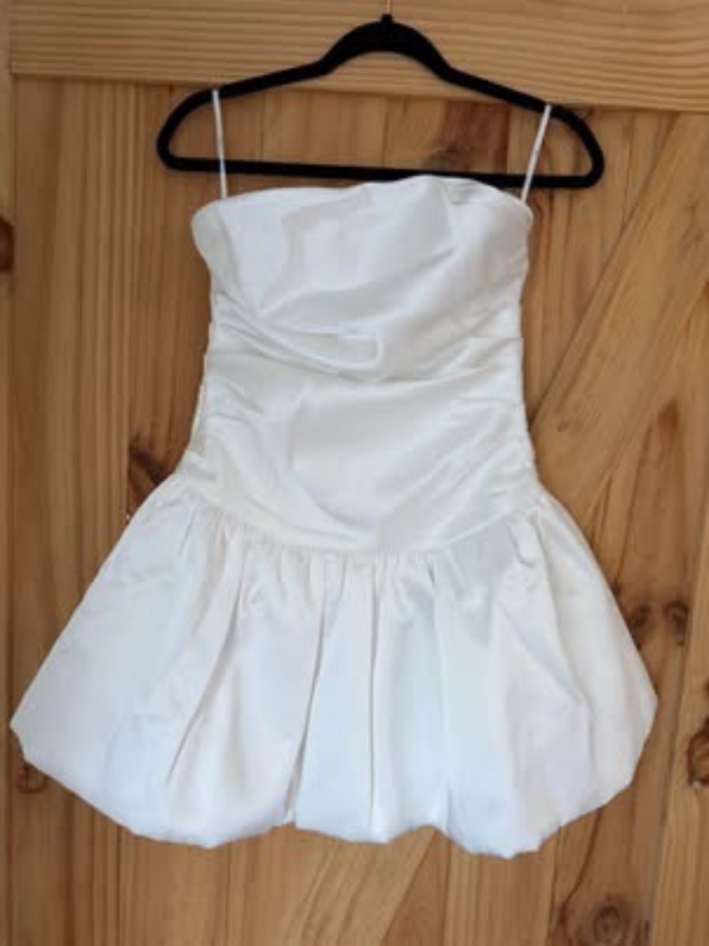 Lulus white bubble dress